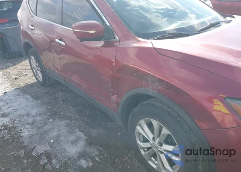 2015 Nissan Rogue Sv z USA, uszkodzony, nr VIN 5N1AT2MV2FC845254